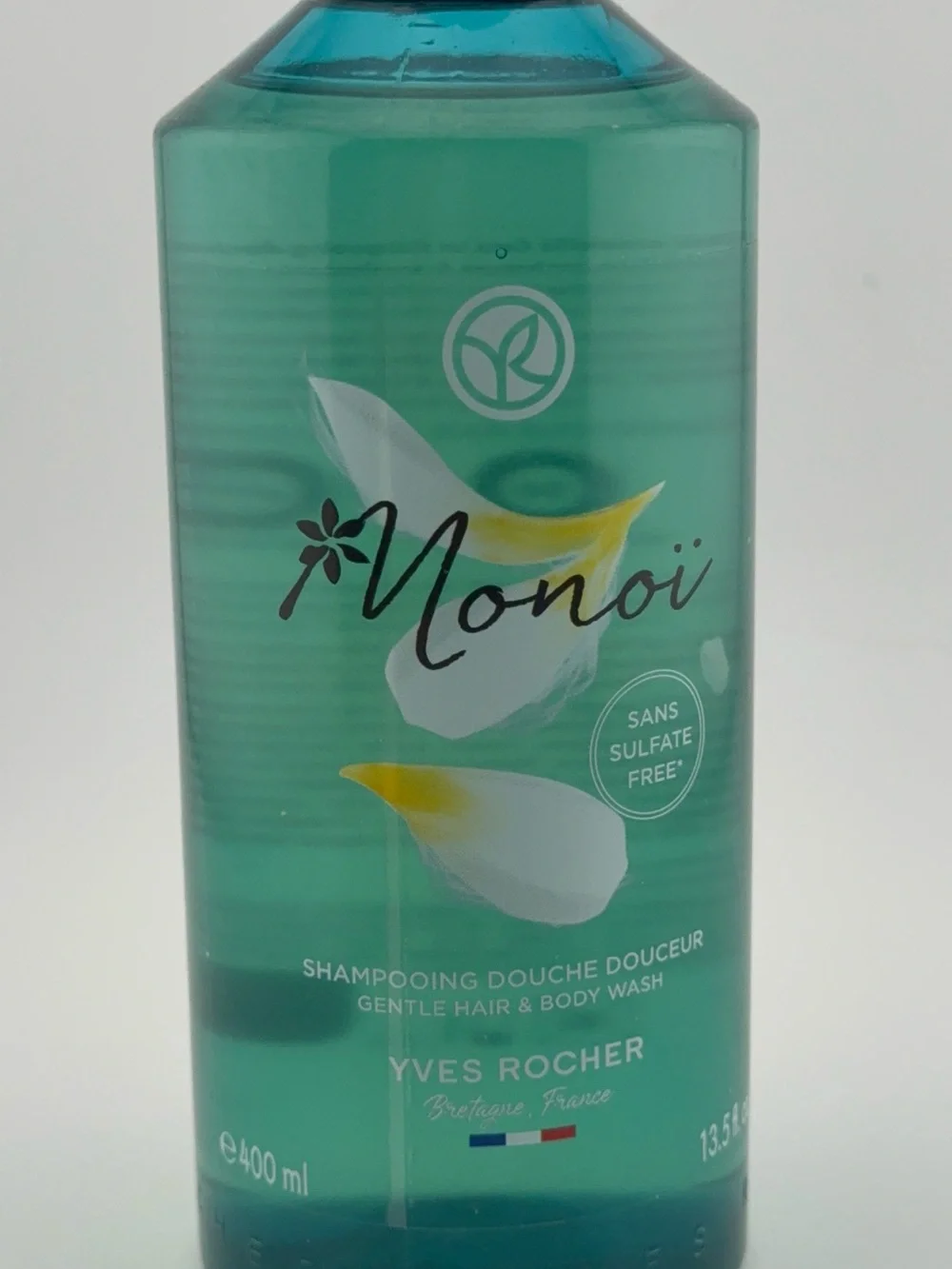 Yves Rocher Monoi Gentle Hair & Body  400ml / 13.5 oz Sulfate Free New
